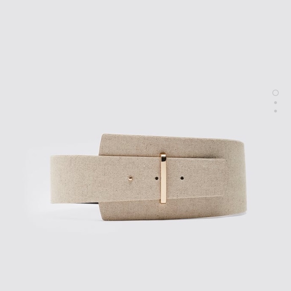 GORGEOUS ZARA NWT Wide Sash Belt - Picture 10 of 10